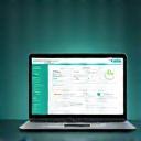 Computer with open course dashboard